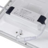 LEDTM® ZEUS 60973 Χωνευτό Panel Οροφής 120x30 με Anti Glare Reflector LED 48W 6960lm 120° CRI≥85Ra UGR<19 AC 220-240V IP20 Θερμό Λευκό 2700K - Lumileds SMD Chip & TÜV SÜD Driver - Λευκό Γαλακτερό - Μ120 x Π30 x Υ3.3cm / Q116 x 26cm - 5 Χρόνια Εγγύηση - Image 11