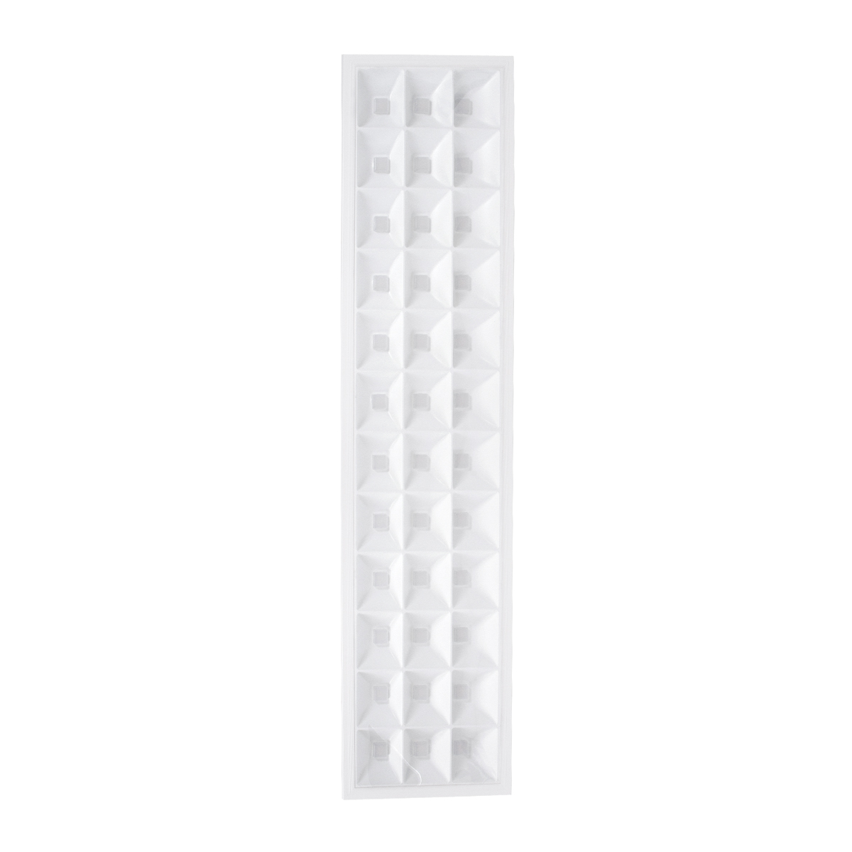 LEDTM® ZEUS 60973 Χωνευτό Panel Οροφής 120x30 με Anti Glare Reflector LED 48W 6960lm 120° CRI≥85Ra UGR<19 AC 220-240V IP20 Θερμό Λευκό 2700K - Lumileds SMD Chip & TÜV SÜD Driver - Λευκό Γαλακτερό - Μ120 x Π30 x Υ3.3cm / Q116 x 26cm - 5 Χρόνια Εγγύηση - Image 4