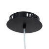 LEDTM® ACRYLICA 60974 Μοντέρνο Κρεμαστό Φωτιστικό Οροφής LED 20W 2240lm 360° AC 220-240V IP20 Ρυθμιζόμενο Λευκό CCT με On/Off 2700K/4500K/6000K - Lumileds SMD Chip - Διάφανο & Μαύρο Ματ - Μ40 x Π40 x Υ6.5cm - 3 Χρόνια Εγγύηση - Image 12