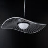 LEDTM® ACRYLICA 60974 Μοντέρνο Κρεμαστό Φωτιστικό Οροφής LED 20W 2240lm 360° AC 220-240V IP20 Ρυθμιζόμενο Λευκό CCT με On/Off 2700K/4500K/6000K - Lumileds SMD Chip - Διάφανο & Μαύρο Ματ - Μ40 x Π40 x Υ6.5cm - 3 Χρόνια Εγγύηση - Image 6