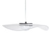 LEDTM® ACRYLICA 60974 Μοντέρνο Κρεμαστό Φωτιστικό Οροφής LED 20W 2240lm 360° AC 220-240V IP20 Ρυθμιζόμενο Λευκό CCT με On/Off 2700K/4500K/6000K - Lumileds SMD Chip - Διάφανο & Μαύρο Ματ - Μ40 x Π40 x Υ6.5cm - 3 Χρόνια Εγγύηση - Image 9