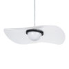 LEDTM® ACRYLICA 60974 Μοντέρνο Κρεμαστό Φωτιστικό Οροφής LED 20W 2240lm 360° AC 220-240V IP20 Ρυθμιζόμενο Λευκό CCT με On/Off 2700K/4500K/6000K - Lumileds SMD Chip - Διάφανο & Μαύρο Ματ - Μ40 x Π40 x Υ6.5cm - 3 Χρόνια Εγγύηση - Image 10