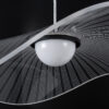 LEDTM® ACRYLICA 60975 Μοντέρνο Κρεμαστό Φωτιστικό Οροφής LED 20W 2240lm 360° AC 220-240V IP20 Ρυθμιζόμενο Λευκό CCT με On/Off 2700K/4500K/6000K - Lumileds SMD Chip - Διάφανο & Μαύρο Ματ - Μ60 x Π60 x Υ15cm - 3 Χρόνια Εγγύηση - Image 13