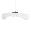 LEDTM® ACRYLICA 60975 Μοντέρνο Κρεμαστό Φωτιστικό Οροφής LED 20W 2240lm 360° AC 220-240V IP20 Ρυθμιζόμενο Λευκό CCT με On/Off 2700K/4500K/6000K - Lumileds SMD Chip - Διάφανο & Μαύρο Ματ - Μ60 x Π60 x Υ15cm - 3 Χρόνια Εγγύηση - Image 9