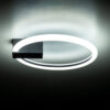 LEDTM® CINDERELLA 60976 Μοντέρνο Φωτιστικό Οροφής LED 16W 1792lm 360° AC 220-240V IP20 Ρυθμιζόμενο Λευκό CCT με On/Off 2700K/4500K/6000K - Lumileds SMD Chip - Μαύρο Ματ - Μ28.5 x Π28.5 x Υ5cm - 3 Χρόνια Εγγύηση - Image 10