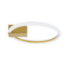 LEDTM® CINDERELLA 60978 Μοντέρνο Φωτιστικό Οροφής LED 16W 1792lm 360° AC 220-240V IP20 Ρυθμιζόμενο Λευκό CCT με On/Off 2700K/4500K/6000K - Lumileds SMD Chip - Χρυσό Βούρτσας - Μ28.5 x Π28.5 x Υ5cm - 3 Χρόνια Εγγύηση - Image 3