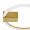 LEDTM® CINDERELLA 60978 Μοντέρνο Φωτιστικό Οροφής LED 16W 1792lm 360° AC 220-240V IP20 Ρυθμιζόμενο Λευκό CCT με On/Off 2700K/4500K/6000K - Lumileds SMD Chip - Χρυσό Βούρτσας - Μ28.5 x Π28.5 x Υ5cm - 3 Χρόνια Εγγύηση - Image 7