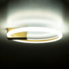 LEDTM® CINDERELLA 60978 Μοντέρνο Φωτιστικό Οροφής LED 16W 1792lm 360° AC 220-240V IP20 Ρυθμιζόμενο Λευκό CCT με On/Off 2700K/4500K/6000K - Lumileds SMD Chip - Χρυσό Βούρτσας - Μ28.5 x Π28.5 x Υ5cm - 3 Χρόνια Εγγύηση - Image 10
