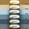 LEDTM® CINDERELLA 60982 Μοντέρνο Φωτιστικό Οροφής LED 30W 3360lm 360° AC 220-240V IP20 Ρυθμιζόμενο Λευκό CCT με Χειριστήριο από 2700K έως 6000K Dimmable - Lumileds SMD Chip - Χρυσό Βούρτσας - Μ50 x Π50 x Υ5cm - 3 Χρόνια Εγγύηση - Image 10