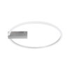 LEDTM® CINDERELLA 60983 Μοντέρνο Φωτιστικό Οροφής LED 30W 3360lm 360° AC 220-240V IP20 Ρυθμιζόμενο Λευκό CCT με Χειριστήριο από 2700K έως 6000K Dimmable - Lumileds SMD Chip - Νίκελ Βούρτσας - Μ50 x Π50 x Υ5cm - 3 Χρόνια Εγγύηση - Image 5
