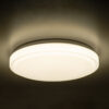 LEDTM® EMERGANO 60993 Φωτιστικό Πλαφονιέρα Οροφής με Ενσωματωμένο Σύστημα Emergency Li-ion 3450mAh/12.8Wh με Αυτονομία 3hrs LED 30W 3750lm 120° AC 220-240V Αδιάβροχο IP54 Φυσικό Λευκό 4500K - Lumileds SMD Chip - Λευκό Γαλακτερό - Μ38 x Π38 x Υ5.3cm - 3 Χρόνια Εγγύηση - Image 17