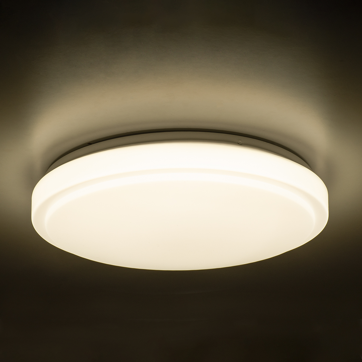 LEDTM® EMERGANO 60993 Φωτιστικό Πλαφονιέρα Οροφής με Ενσωματωμένο Σύστημα Emergency Li-ion 3450mAh/12.8Wh με Αυτονομία 3hrs LED 30W 3750lm 120° AC 220-240V Αδιάβροχο IP54 Φυσικό Λευκό 4500K - Lumileds SMD Chip - Λευκό Γαλακτερό - Μ38 x Π38 x Υ5.3cm - 3 Χρόνια Εγγύηση - Image 17