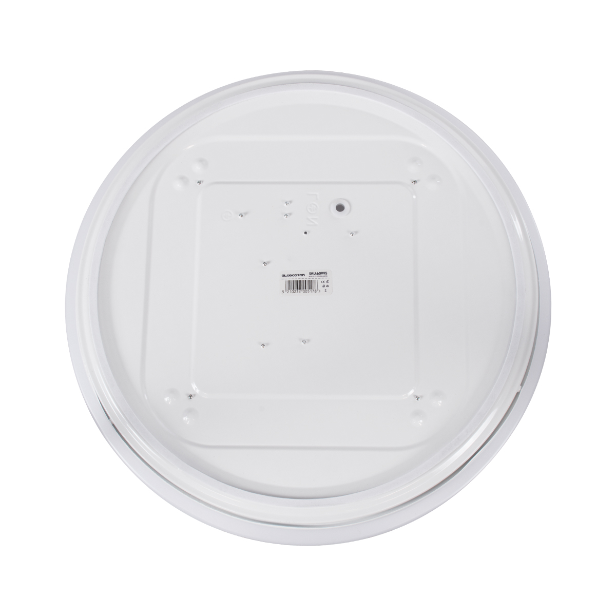LEDTM® SENSORANO 60994 Μοντέρνο Φωτιστικό Οροφής με Ανιχνευτή Microwave / Αισθητήρα Κίνησης LED 30W 3900lm 120° AC 220-240V Αδιάβροχο IP54 Ψυχρό Λευκό 6000K - Lumileds SMD Chip - Λευκό Γαλακτερό - Μ38 x Π38 x Υ5.3cm - 3 Χρόνια Εγγύηση - Image 7