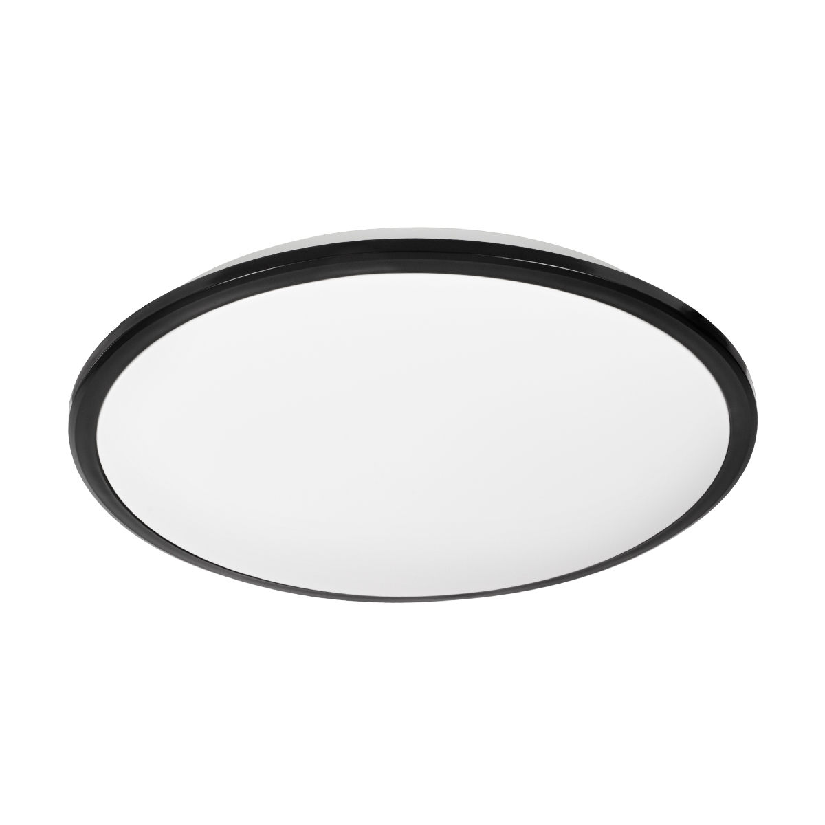 LEDTM® TUFFIN 60998 Φωτιστικό Πλαφονιέρα Οροφής LED 36W 4140lm 120° AC 220-240V Αδιάβροχο IP54 Ψυχρό Λευκό 6000K - Lumileds SMD Chip - Μαύρο Ματ & Λευκό Γαλακτερό - Μ48 x Π48 x Υ6.5cm - 3 Χρόνια Εγγύηση - Image 3