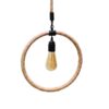 LEDTM® MALVERN 10001239 Vintage Κρεμαστό Φωτιστικό Οροφής με Ντουί 1 x E27 AC 220-240V IP20 - Μαύρο & Μπεζ - Μ34 x Π22 x Υ34cm - Image 2