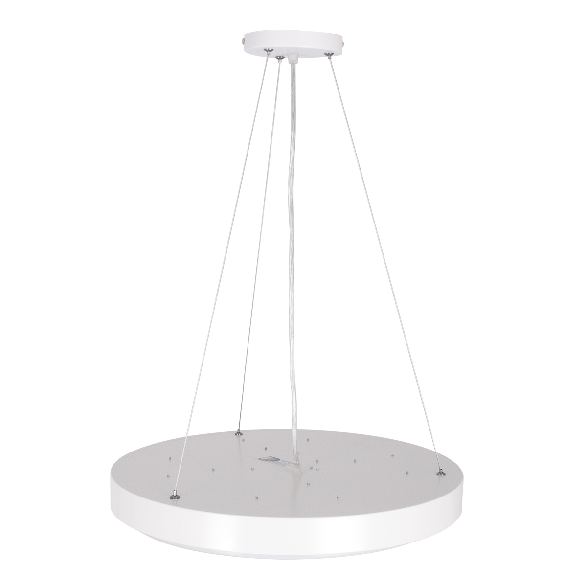 LEDTM® CASPER 61018 Μοντέρνο Κρεμαστό Φωτιστικό Οροφής LED 76W 8372lm 120° AC 220-240V IP20 Ρυθμιζόμενο Λευκό CCT με Χειριστήριο από 2700K έως 6000K Dimmable - Lumileds SMD Chip - Λευκό Ματ - Μ45 x Π45 x Υ5.5cm - 3 Χρόνια Εγγύηση - Image 6