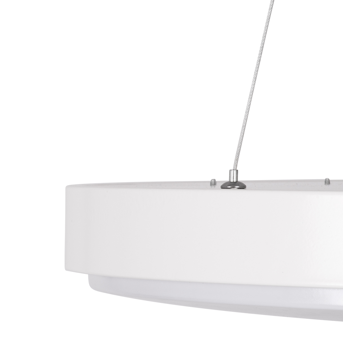 LEDTM® CASPER 61018 Μοντέρνο Κρεμαστό Φωτιστικό Οροφής LED 76W 8372lm 120° AC 220-240V IP20 Ρυθμιζόμενο Λευκό CCT με Χειριστήριο από 2700K έως 6000K Dimmable - Lumileds SMD Chip - Λευκό Ματ - Μ45 x Π45 x Υ5.5cm - 3 Χρόνια Εγγύηση - Image 7