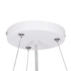 LEDTM® CASPER 61018 Μοντέρνο Κρεμαστό Φωτιστικό Οροφής LED 76W 8372lm 120° AC 220-240V IP20 Ρυθμιζόμενο Λευκό CCT με Χειριστήριο από 2700K έως 6000K Dimmable - Lumileds SMD Chip - Λευκό Ματ - Μ45 x Π45 x Υ5.5cm - 3 Χρόνια Εγγύηση - Image 8