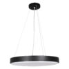 LEDTM® CASPER 61019 Μοντέρνο Κρεμαστό Φωτιστικό Οροφής LED 76W 8372lm 120° AC 220-240V IP20 Ρυθμιζόμενο Λευκό CCT με Χειριστήριο από 2700K έως 6000K Dimmable - Lumileds SMD Chip - Μαυρό Ματ - Μ45 x Π45 x Υ5.5cm - 3 Χρόνια Εγγύηση - Image 4