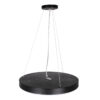 LEDTM® CASPER 61019 Μοντέρνο Κρεμαστό Φωτιστικό Οροφής LED 76W 8372lm 120° AC 220-240V IP20 Ρυθμιζόμενο Λευκό CCT με Χειριστήριο από 2700K έως 6000K Dimmable - Lumileds SMD Chip - Μαυρό Ματ - Μ45 x Π45 x Υ5.5cm - 3 Χρόνια Εγγύηση - Image 6