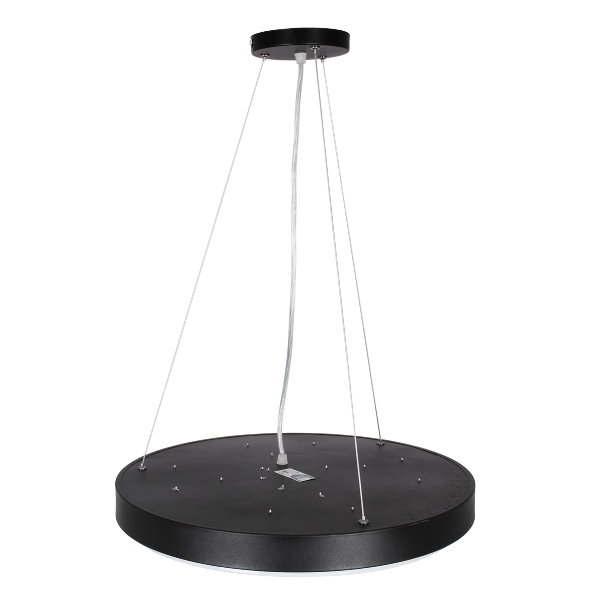 LEDTM® CASPER 61019 Μοντέρνο Κρεμαστό Φωτιστικό Οροφής LED 76W 8372lm 120° AC 220-240V IP20 Ρυθμιζόμενο Λευκό CCT με Χειριστήριο από 2700K έως 6000K Dimmable - Lumileds SMD Chip - Μαυρό Ματ - Μ45 x Π45 x Υ5.5cm - 3 Χρόνια Εγγύηση - Image 6