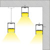 LEDTM® FELIX 61028-W Μοντέρνο Φωτιστικό Τοίχου - Απλίκα LED 54W 6500lm 120° AC 220-240V IP20 Ρυθμιζόμενο Λευκό CCT με On/Off 2700K/4500K/6000K - Lumileds SMD Chip - Μαύρο Ματ - Μ120 x Π3.5 x Υ7cm - 3 Χρόνια Εγγύηση - Image 10