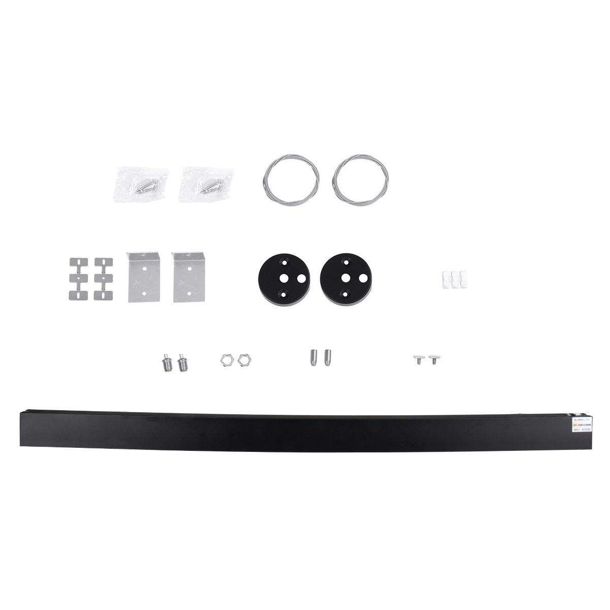 LEDTM® FELIX 61028-P Μοντέρνο Γραμμικό Κρεμαστό Φωτιστικό Οροφής LED 54W 6500lm 120° AC 220-240V IP20 Ρυθμιζόμενο Λευκό CCT με Χειριστήριο από 2700K έως 6000K Dimmable - Lumileds SMD Chip - Μαύρο Ματ - Μ120 x Π3.5 x Υ7cm - 3 Χρόνια Εγγύηση - Image 11
