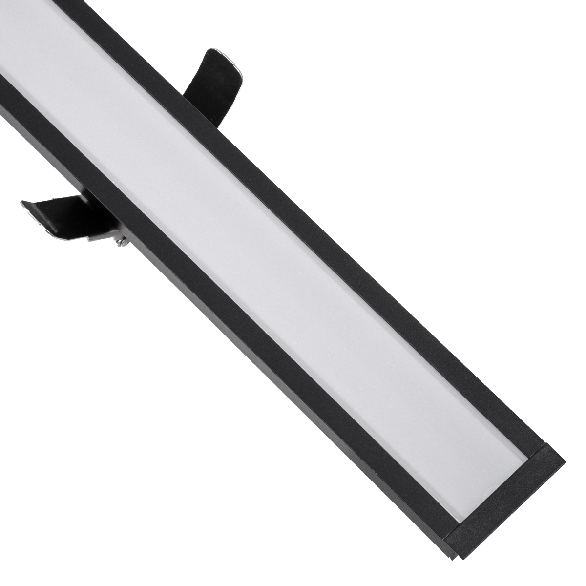LEDTM® LUCA 61032 Μοντέρνο Φωτιστικό Οροφής LED 54W 6500lm 120° AC 220-240V IP20 Ρυθμιζόμενο Λευκό CCT με Χειριστήριο από 2700K έως 6000K Dimmable - Lumileds SMD Chip - Μαύρο Ματ - Μ121.5 x Π5 x Υ4cm - 3 Χρόνια Εγγύηση - Image 7