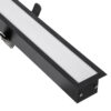 LEDTM® LUCA 61032 Μοντέρνο Φωτιστικό Οροφής LED 54W 6500lm 120° AC 220-240V IP20 Ρυθμιζόμενο Λευκό CCT με Χειριστήριο από 2700K έως 6000K Dimmable - Lumileds SMD Chip - Μαύρο Ματ - Μ121.5 x Π5 x Υ4cm - 3 Χρόνια Εγγύηση - Image 8