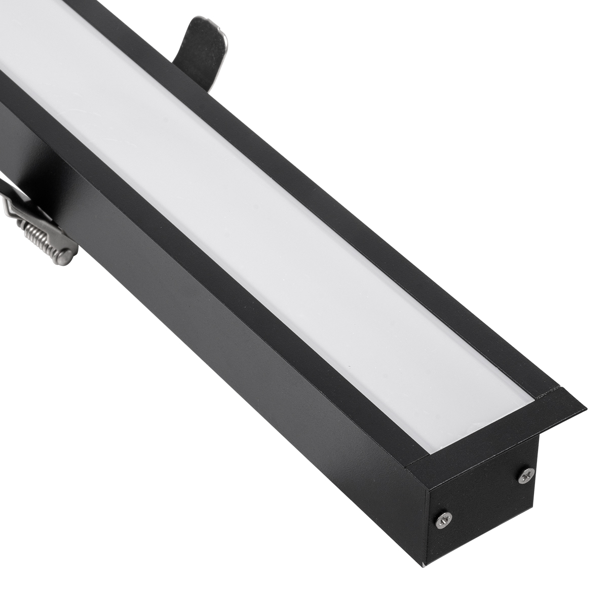 LEDTM® LUCA 61032 Μοντέρνο Φωτιστικό Οροφής LED 54W 6500lm 120° AC 220-240V IP20 Ρυθμιζόμενο Λευκό CCT με Χειριστήριο από 2700K έως 6000K Dimmable - Lumileds SMD Chip - Μαύρο Ματ - Μ121.5 x Π5 x Υ4cm - 3 Χρόνια Εγγύηση - Image 8