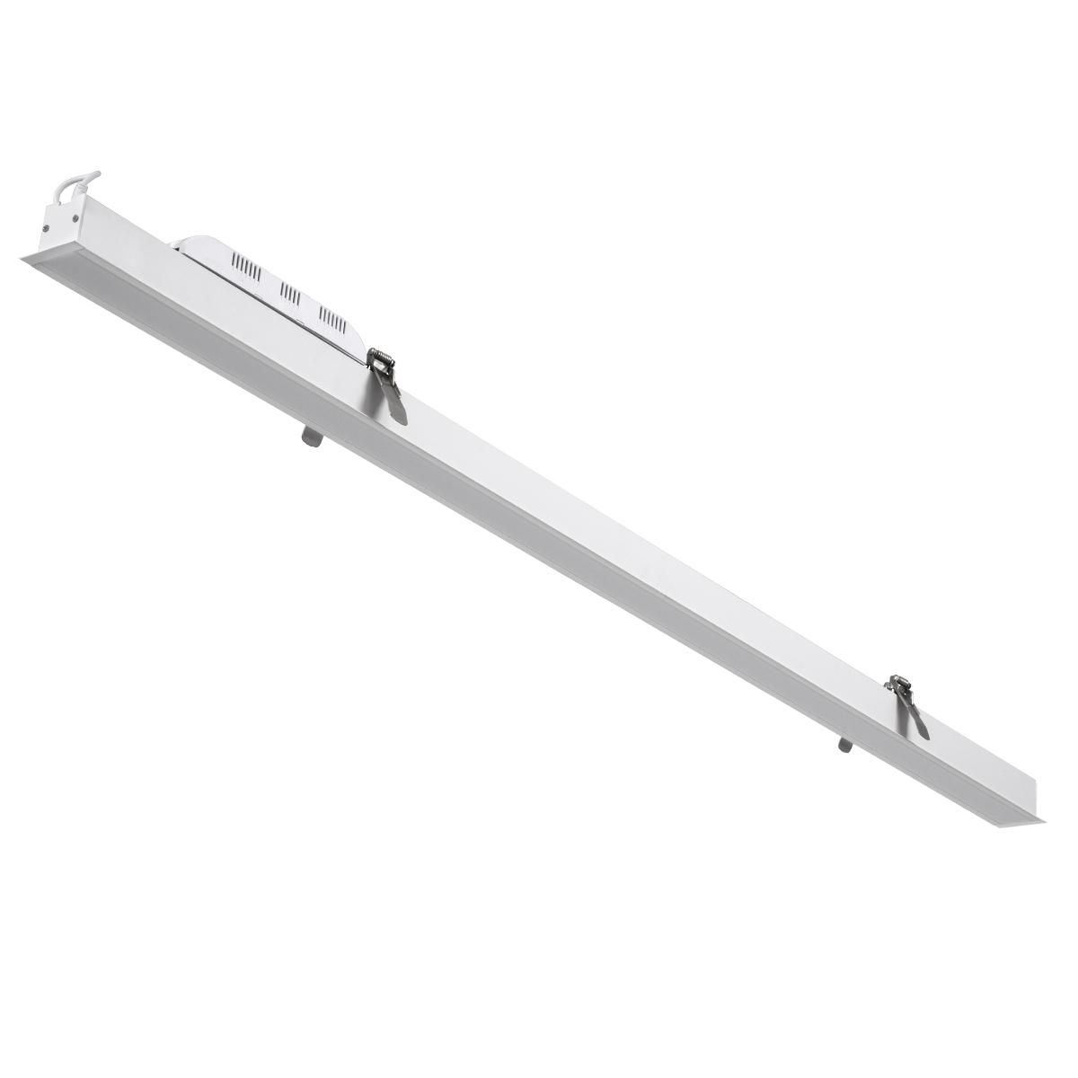 LEDTM® LUCA 61033 Μοντέρνο Φωτιστικό Οροφής LED 54W 6500lm 120° AC 220-240V IP20 Ρυθμιζόμενο Λευκό CCT με Χειριστήριο από 2700K έως 6000K Dimmable - Lumileds SMD Chip - Λευκό Ματ - Μ121.5 x Π5 x Υ4cm - 3 Χρόνια Εγγύηση - Image 3