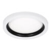 LEDTM® ARIANA 61034 Μοντέρνο Φωτιστικό Οροφής LED 55W 6376lm 120° AC 220-240V IP20 Ρυθμιζόμενο Λευκό CCT με Χειριστήριο από 2700K έως 6000K Dimmable - Lumileds SMD Chip - Λευκό Ματ & Μαύρο Ματ - Μ48 x Π48 x Υ9cm - 3 Χρόνια Εγγύηση - Image 3