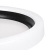 LEDTM® ARIANA 61034 Μοντέρνο Φωτιστικό Οροφής LED 55W 6376lm 120° AC 220-240V IP20 Ρυθμιζόμενο Λευκό CCT με Χειριστήριο από 2700K έως 6000K Dimmable - Lumileds SMD Chip - Λευκό Ματ & Μαύρο Ματ - Μ48 x Π48 x Υ9cm - 3 Χρόνια Εγγύηση - Image 8