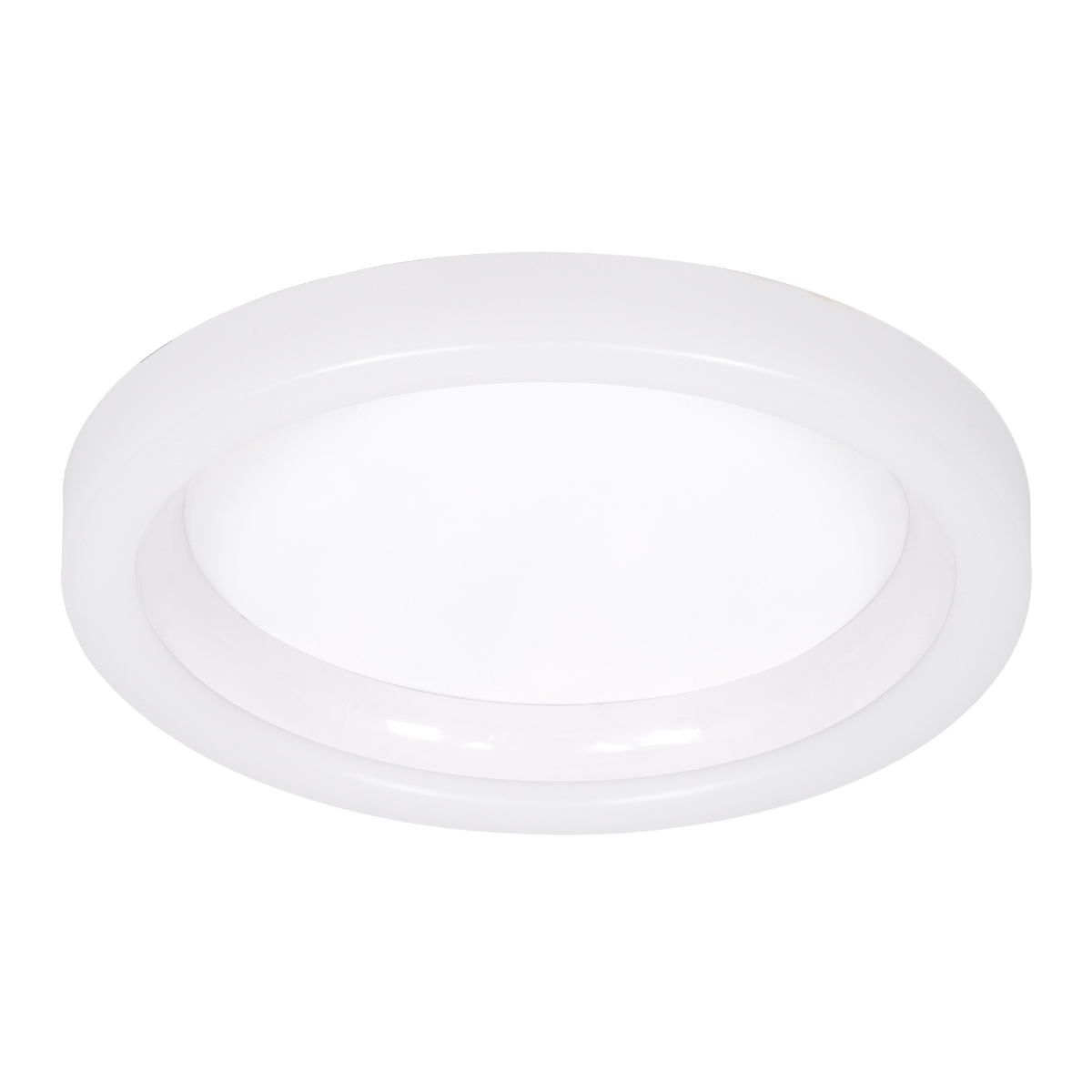 LEDTM® ARIANA 61035 Μοντέρνο Φωτιστικό Οροφής LED 55W 6376lm 120° AC 220-240V IP20 Ρυθμιζόμενο Λευκό CCT με Χειριστήριο από 2700K έως 6000K Dimmable - Lumileds SMD Chip - Λευκό Ματ - Μ48 x Π48 x Υ9cm - 3 Χρόνια Εγγύηση - Image 3