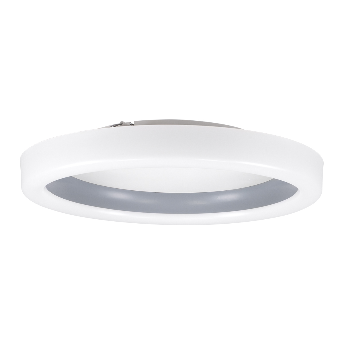 LEDTM® ARIANA 61036 Μοντέρνο Φωτιστικό Οροφής LED 55W 6376lm 120° AC 220-240V IP20 Ρυθμιζόμενο Λευκό CCT με Χειριστήριο από 2700K έως 6000K Dimmable - Lumileds SMD Chip - Γκρι - Μ48 x Π48 x Υ9cm - 3 Χρόνια Εγγύηση - Image 4