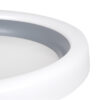 LEDTM® ARIANA 61036 Μοντέρνο Φωτιστικό Οροφής LED 55W 6376lm 120° AC 220-240V IP20 Ρυθμιζόμενο Λευκό CCT με Χειριστήριο από 2700K έως 6000K Dimmable - Lumileds SMD Chip - Γκρι - Μ48 x Π48 x Υ9cm - 3 Χρόνια Εγγύηση - Image 8