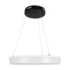 LEDTM® ARIANA 61037 Μοντέρνο Κρεμαστό Φωτιστικό Οροφής LED 55W 6376lm 120° AC 220-240V IP20 Ρυθμιζόμενο Λευκό CCT με Χειριστήριο από 2700K έως 6000K Dimmable - Lumileds SMD Chip - Μαυρό Ματ - Μ48 x Π48 x Υ6.5cm - 3 Χρόνια Εγγύηση - Image 5