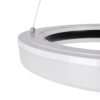 LEDTM® ARIANA 61037 Μοντέρνο Κρεμαστό Φωτιστικό Οροφής LED 55W 6376lm 120° AC 220-240V IP20 Ρυθμιζόμενο Λευκό CCT με Χειριστήριο από 2700K έως 6000K Dimmable - Lumileds SMD Chip - Μαυρό Ματ - Μ48 x Π48 x Υ6.5cm - 3 Χρόνια Εγγύηση - Image 7