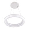 LEDTM® ARIANA 61038 Μοντέρνο Κρεμαστό Φωτιστικό Οροφής LED 55W 6376lm 120° AC 220-240V IP20 Ρυθμιζόμενο Λευκό CCT με Χειριστήριο από 2700K έως 6000K Dimmable - Lumileds SMD Chip - Λευκό Ματ - Μ48 x Π48 x Υ6.5cm - 3 Χρόνια Εγγύηση - Image 3