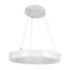 LEDTM® ARIANA 61038 Μοντέρνο Κρεμαστό Φωτιστικό Οροφής LED 55W 6376lm 120° AC 220-240V IP20 Ρυθμιζόμενο Λευκό CCT με Χειριστήριο από 2700K έως 6000K Dimmable - Lumileds SMD Chip - Λευκό Ματ - Μ48 x Π48 x Υ6.5cm - 3 Χρόνια Εγγύηση - Image 4