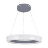 LEDTM® ARIANA 61039 Μοντέρνο Κρεμαστό Φωτιστικό Οροφής LED 55W 6376lm 120° AC 220-240V IP20 Ρυθμιζόμενο Λευκό CCT με Χειριστήριο από 2700K έως 6000K Dimmable - Lumileds SMD Chip - Γκρι - Μ48 x Π48 x Υ6.5cm - 3 Χρόνια Εγγύηση - Image 4