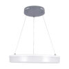 LEDTM® ARIANA 61039 Μοντέρνο Κρεμαστό Φωτιστικό Οροφής LED 55W 6376lm 120° AC 220-240V IP20 Ρυθμιζόμενο Λευκό CCT με Χειριστήριο από 2700K έως 6000K Dimmable - Lumileds SMD Chip - Γκρι - Μ48 x Π48 x Υ6.5cm - 3 Χρόνια Εγγύηση - Image 5