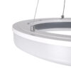 LEDTM® ARIANA 61039 Μοντέρνο Κρεμαστό Φωτιστικό Οροφής LED 55W 6376lm 120° AC 220-240V IP20 Ρυθμιζόμενο Λευκό CCT με Χειριστήριο από 2700K έως 6000K Dimmable - Lumileds SMD Chip - Γκρι - Μ48 x Π48 x Υ6.5cm - 3 Χρόνια Εγγύηση - Image 7