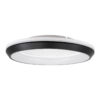 LEDTM® MELINA 61040 Μοντέρνο Φωτιστικό Οροφής LED 55W 6376lm 120° AC 220-240V IP20 Ρυθμιζόμενο Λευκό CCT με Χειριστήριο από 2700K έως 6000K Dimmable - Lumileds SMD Chip - Μαύρο Ματ - Μ48 x Π48 x Υ9cm - 3 Χρόνια Εγγύηση - Image 4