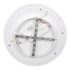 LEDTM® MELINA 61040 Μοντέρνο Φωτιστικό Οροφής LED 55W 6376lm 120° AC 220-240V IP20 Ρυθμιζόμενο Λευκό CCT με Χειριστήριο από 2700K έως 6000K Dimmable - Lumileds SMD Chip - Μαύρο Ματ - Μ48 x Π48 x Υ9cm - 3 Χρόνια Εγγύηση - Image 7