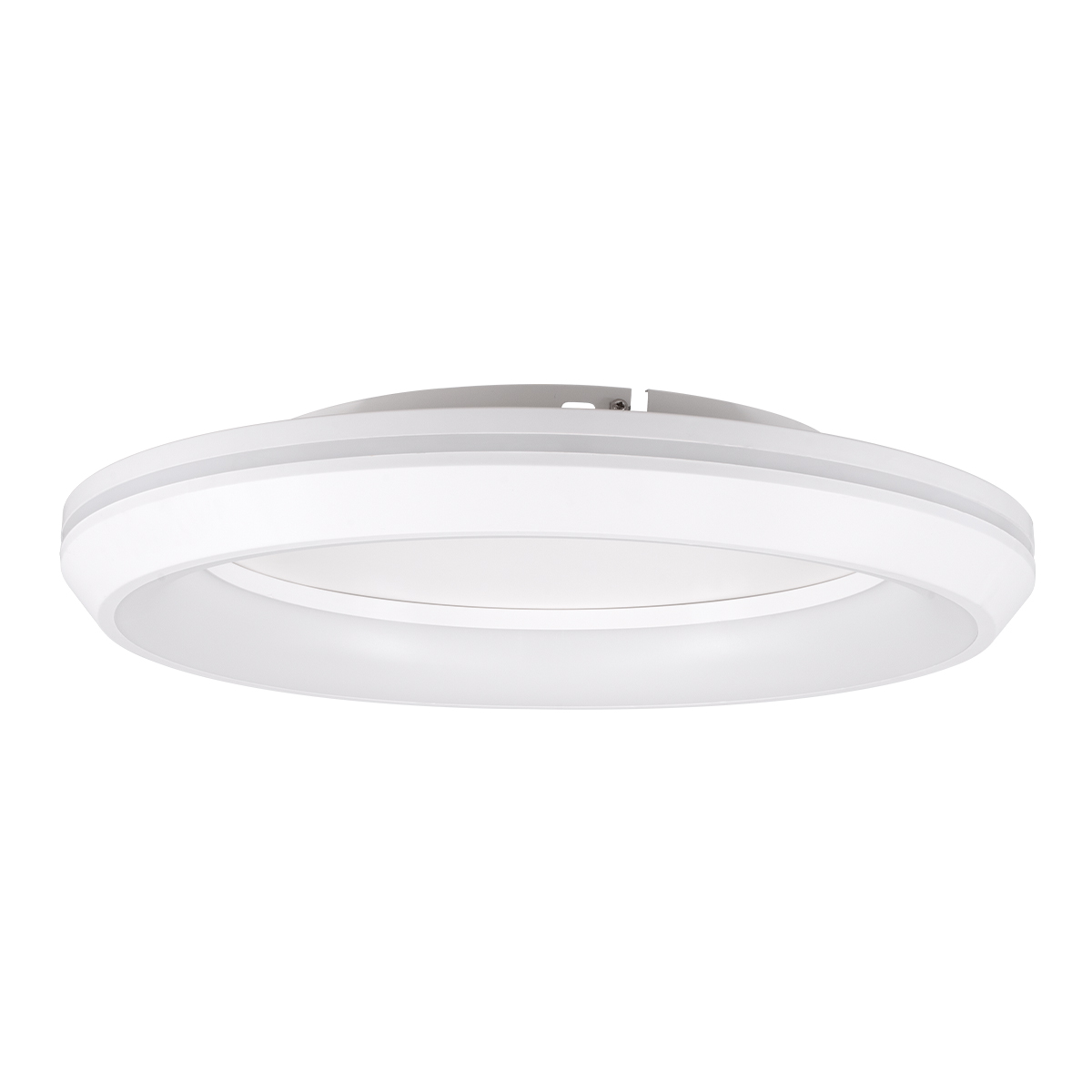 LEDTM® MELINA 61041 Μοντέρνο Φωτιστικό Οροφής LED 55W 6376lm 120° AC 220-240V IP20 Ρυθμιζόμενο Λευκό CCT με Χειριστήριο από 2700K έως 6000K Dimmable - Lumileds SMD Chip - Λευκό Ματ - Μ48 x Π48 x Υ9cm - 3 Χρόνια Εγγύηση - Image 4