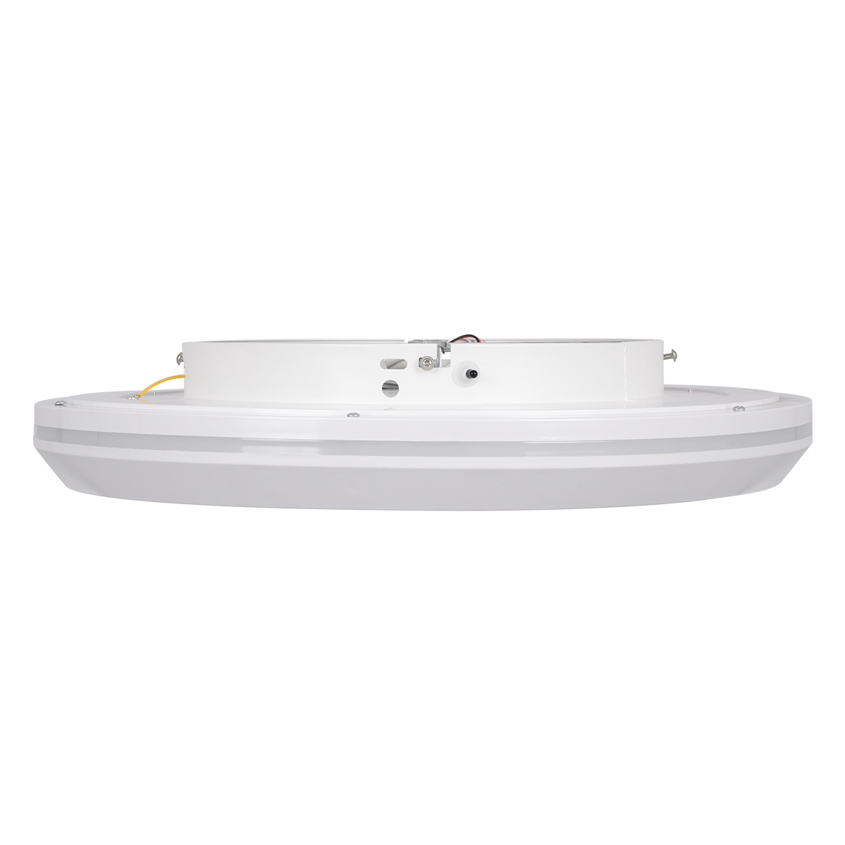 LEDTM® MELINA 61041 Μοντέρνο Φωτιστικό Οροφής LED 55W 6376lm 120° AC 220-240V IP20 Ρυθμιζόμενο Λευκό CCT με Χειριστήριο από 2700K έως 6000K Dimmable - Lumileds SMD Chip - Λευκό Ματ - Μ48 x Π48 x Υ9cm - 3 Χρόνια Εγγύηση - Image 5