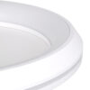 LEDTM® MELINA 61041 Μοντέρνο Φωτιστικό Οροφής LED 55W 6376lm 120° AC 220-240V IP20 Ρυθμιζόμενο Λευκό CCT με Χειριστήριο από 2700K έως 6000K Dimmable - Lumileds SMD Chip - Λευκό Ματ - Μ48 x Π48 x Υ9cm - 3 Χρόνια Εγγύηση - Image 8