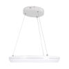LEDTM® MELINA 61044 Μοντέρνο Κρεμαστό Φωτιστικό Οροφής LED 55W 6376lm 120° AC 220-240V IP20 Ρυθμιζόμενο Λευκό CCT με Χειριστήριο από 2700K έως 6000K Dimmable - Lumileds SMD Chip - Λευκό Ματ - Μ48 x Π48 x Υ6.5cm - 3 Χρόνια Εγγύηση - Image 5