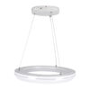 LEDTM® MELINA 61044 Μοντέρνο Κρεμαστό Φωτιστικό Οροφής LED 55W 6376lm 120° AC 220-240V IP20 Ρυθμιζόμενο Λευκό CCT με Χειριστήριο από 2700K έως 6000K Dimmable - Lumileds SMD Chip - Λευκό Ματ - Μ48 x Π48 x Υ6.5cm - 3 Χρόνια Εγγύηση - Image 6